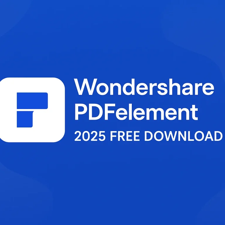 Wondershare PDFelement Crack 2025 Free Download | Latest Version