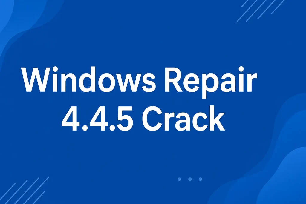 WINOW REPAIR FREE DOWNLOAD