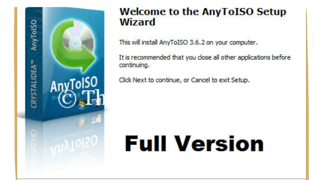 AnyToISO 3.9.6 Crack for Mac Download 