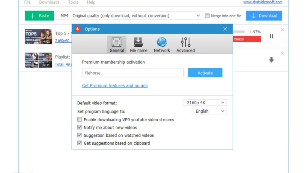 Free YouTube Downloader 4.3 – Download Videos 
